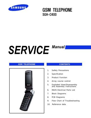 Samsung SGH-C400 service manual.pdf