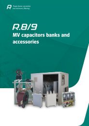 MV capacitors banks and accessories - Circutor