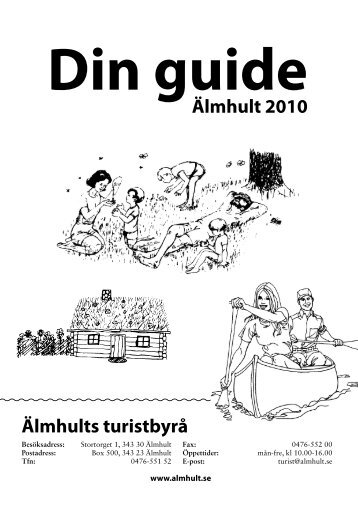 Din guide i Ãlmhultsbygden 2010.pdf - Ãlmhults kommun