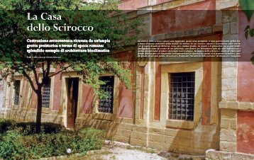 La Casa dello Scirocco Costruzione settecentesca ... - Edizioni Rendi