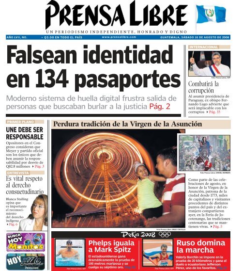 PDF 16082008 - Prensa Libre