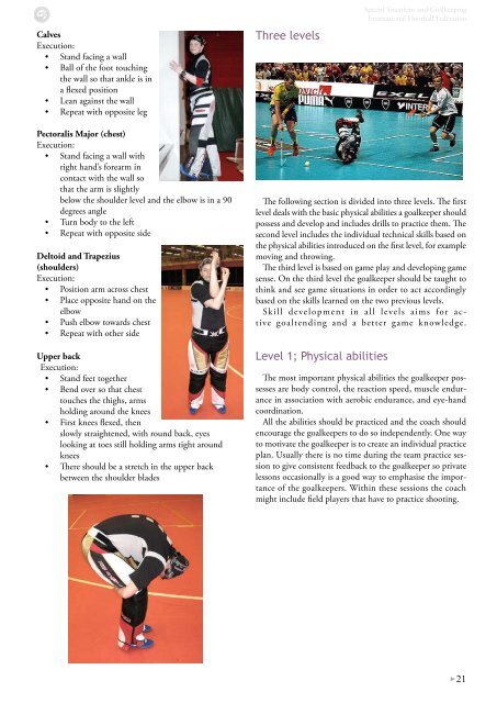 SpEcIAL SITUATIONs AND GOALkEEpING - Wellington Floorball