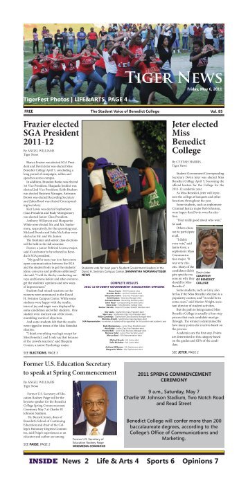 TiGER NEwS - Benedict College