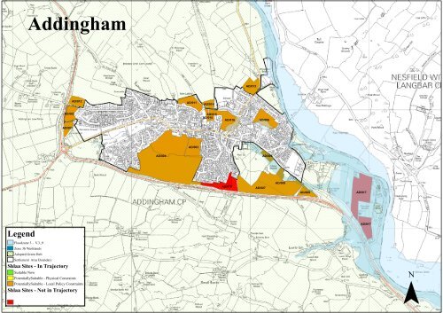 SHLAA Settlement Analysis and Maps - Addingham