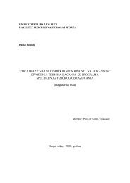 uticaj baziÄnih motoriÄkih sposobnosti na efikasnost izvoÄenja ...