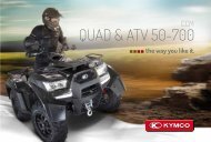 QUAD & ATV 50-700 - Kymco