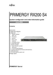 PRIMERGY RX200 S4 - Nettailer