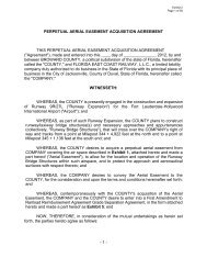 - 1 - PERPETUAL AERIAL EASEMENT ACQUISITION AGREEMENT ...