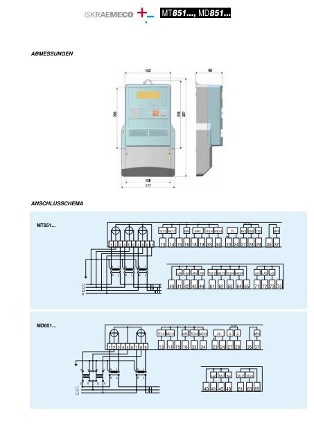 MT851... MD851... - Iskraemeco