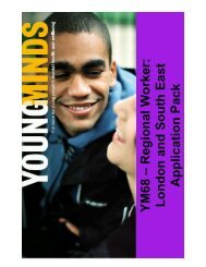 YM68 â Regional Worker: Londo n and South East ... - YoungMinds