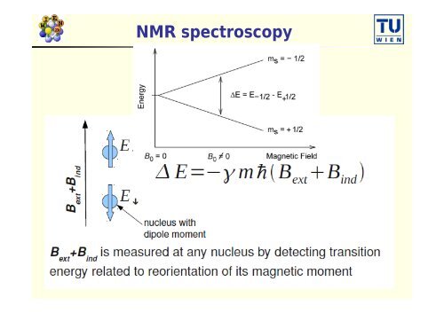 Calculation and interpretations of NMR Chemical shifts - WIEN 2k