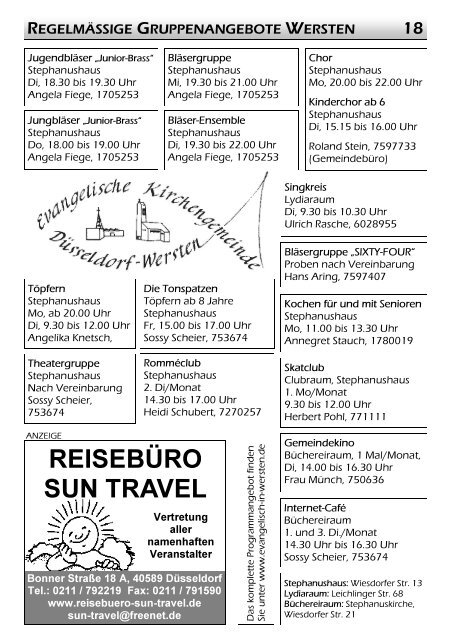 KLARENBACHBOTE - Evangelische Klarenbach-Kirchengemeinde