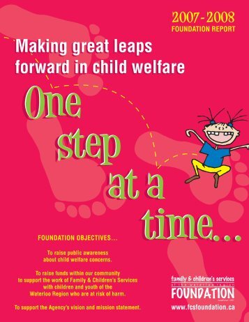2007 - 2008 Foundation Report - Family and Children's Services of ...