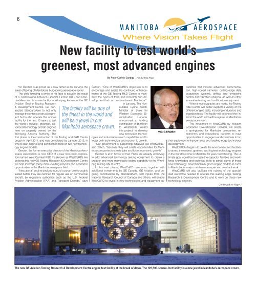 2012 Aerospace Week - Manitoba Aerospace