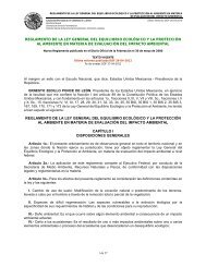 Reglamento de la Ley General del Equilibrio EcolÃ³gico y ... - Cibiogem