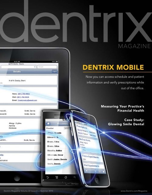 Dentrix Patient Chart File Menu Missing