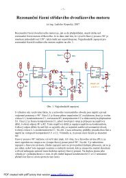 Rezonanční řízení střídavého dvoufázového motoru - Free Energy