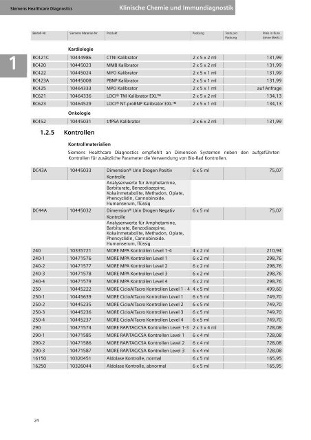 Siemens Healthcare Diagnostics