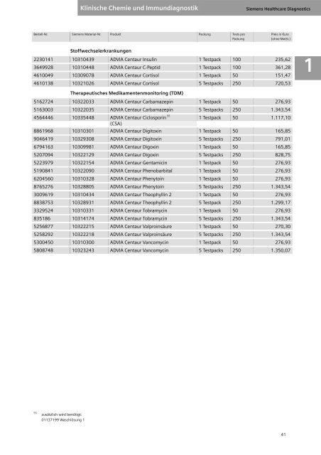 Siemens Healthcare Diagnostics