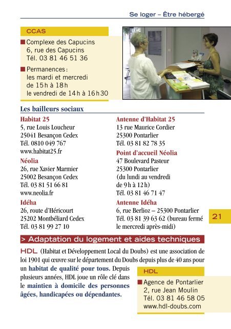 GUIDE SENIORS 2008_PDF.indd - Ville de Pontarlier