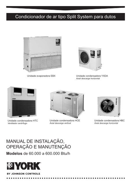 CatÃ¡logo de InstalaÃ§Ã£o, OperaÃ§Ã£o e ... - Johnson Controls