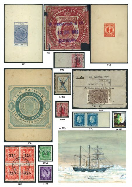 MaJor InternatIonal StaMp auctIon - Mowbray Collectables