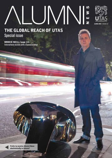 THE GLOBAL REACH OF UTAS Special issue - University of ...