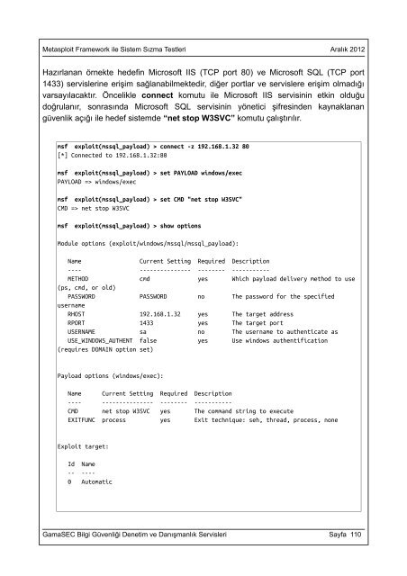 Metasploit framework-Kullanim rehberi 0.8