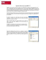 Monitoring TCP based Applications using SNMPc 7 - Castle Rock ...