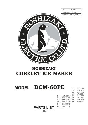 MODEL DCM-60FE