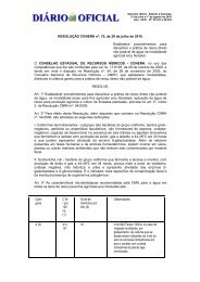 ResoluÃ§Ã£o CONERH nÂº 75/10 - SEMA - Secretaria do Meio Ambiente