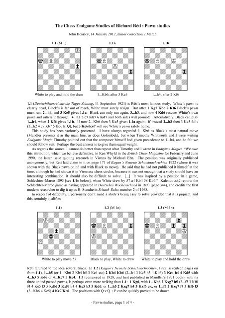 Pawn studies - John and Sue Beasley