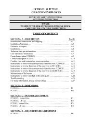 FC2G CE - Doyon Baking Equipment Inc