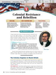 Colonial Resistance and Rebellion - John Bowne High School