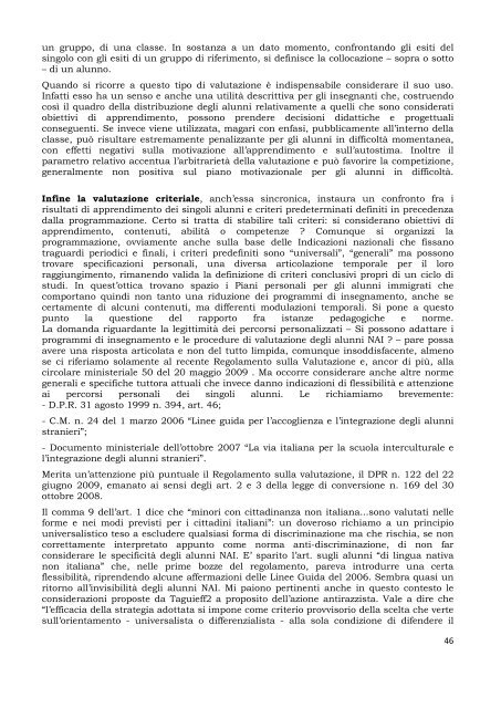 La Valutazione degli alunni stranieri pag 41-60[l] - Scuolavicospinea.it