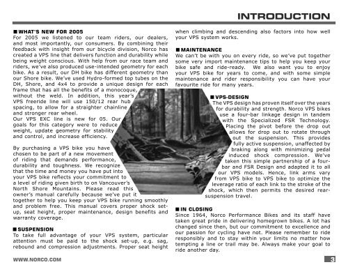 2005-06 VPS Tech Manual - Norco