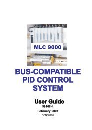 MLC-9000 User Manual - Instrumentation Central