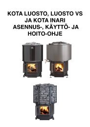 kota luosto, luosto vs ja kota inari asennus-, kÃ¤yttÃ¶ - Narvi Oy