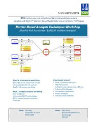 Dnv Systematic Cause Analysis Technique Chart