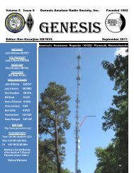 Judy A-Harris KB1SRO - Genesis Amateur Radio Society's