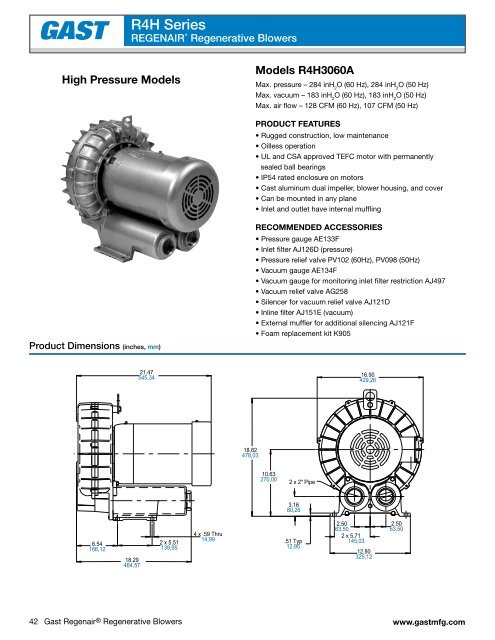 RegenairÂ® - Gast Manufacturing, Inc.