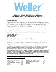 Weller Ec268 Sensor Assembly With Spring for sale online 