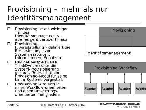 Business Value des Identity Management - usp MarCom