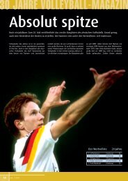 Best of 20 Jahre - Deutscher Volleyball-Verband