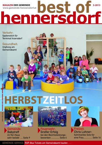 HERBSTZEITLOS - Gemeinde Hennersdorf