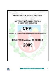 CPPI 2009 - Secretaria da SaÃºde - Governo do ParanÃ¡
