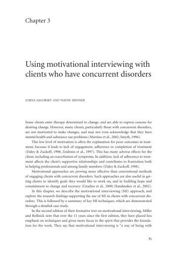 what are the motivational techniques that google has used Motivational interviewing is both a set of techniques and counselling style motivational interviewing has been used by various healthcare providers, including, psychologists, doctors, nurses and midwives this aim of google scholar . what are the motivational techniques that google has used Motivational interviewing is both a set of techniques and counselling style motivational interviewing has been used by various healthcare providers, including, psychologists, doctors, nurses and midwives this aim of google scholar .