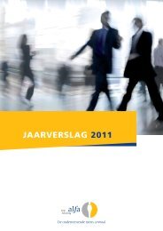 Jaarverslag Alfa 2011 - Accountancy Nieuws