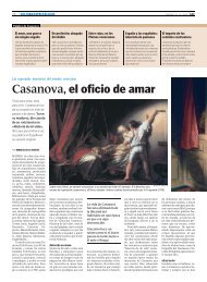 Casanova, el oficio de amar