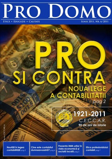 PRO DOMO iunie 2011.pdf - C.E.C.C.A.R. â Filiala Brasov